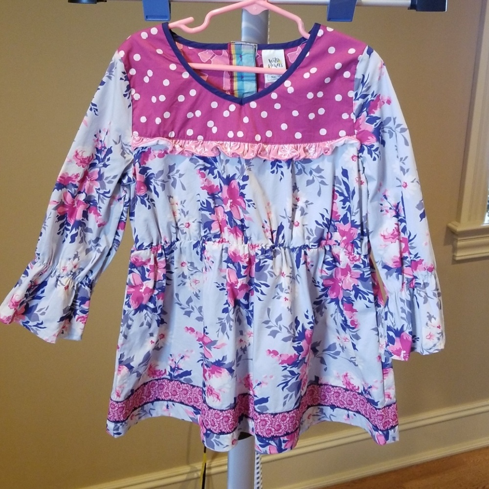 Wildflowers Monet Tunic